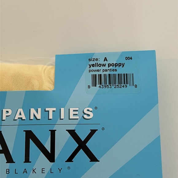 NWT Spanx Power Panties, Yellow Poppy, Size A - Picture 2 of 4